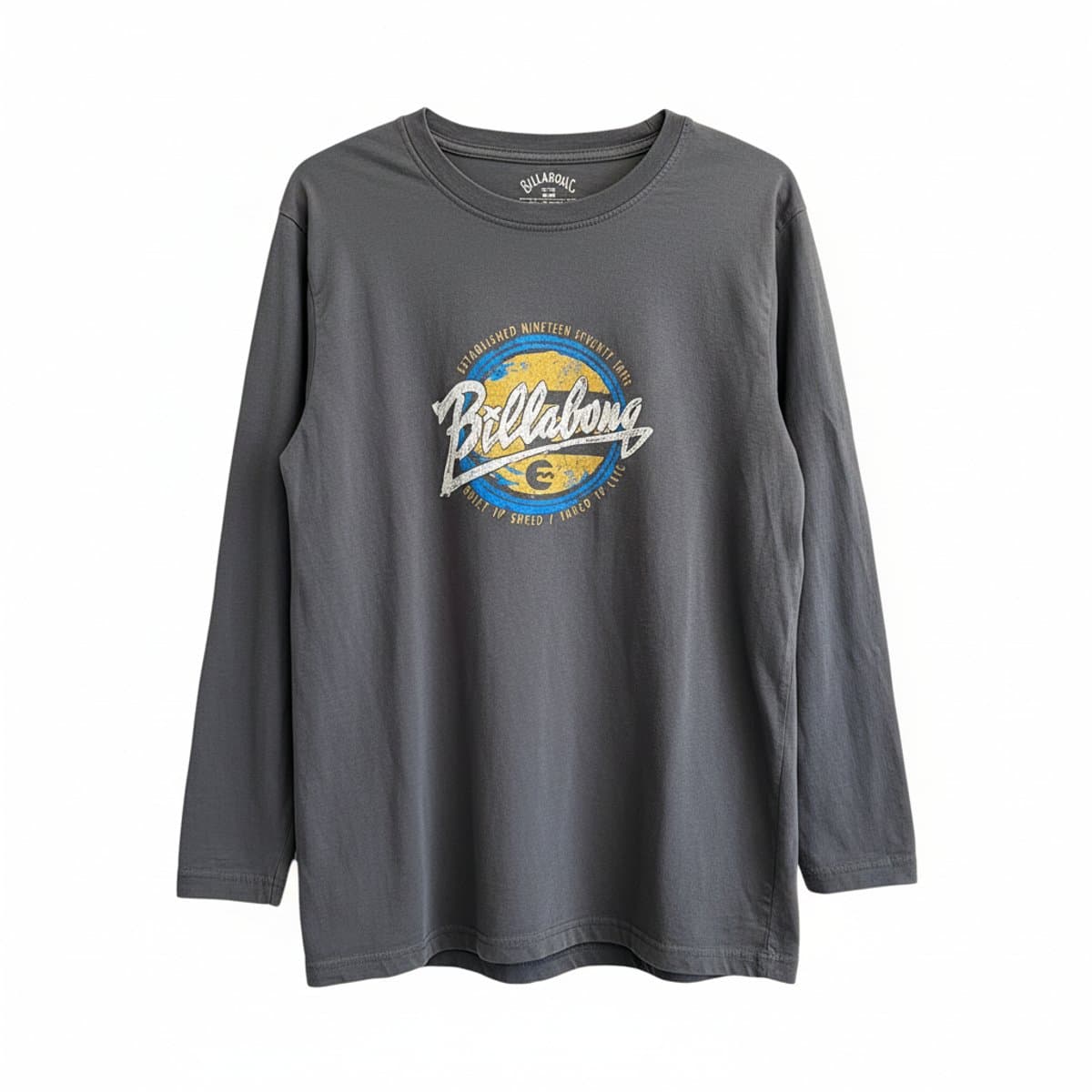 Billabong Heritage 'Built to Shred' Slub Jersey Long-Sleeve Tee