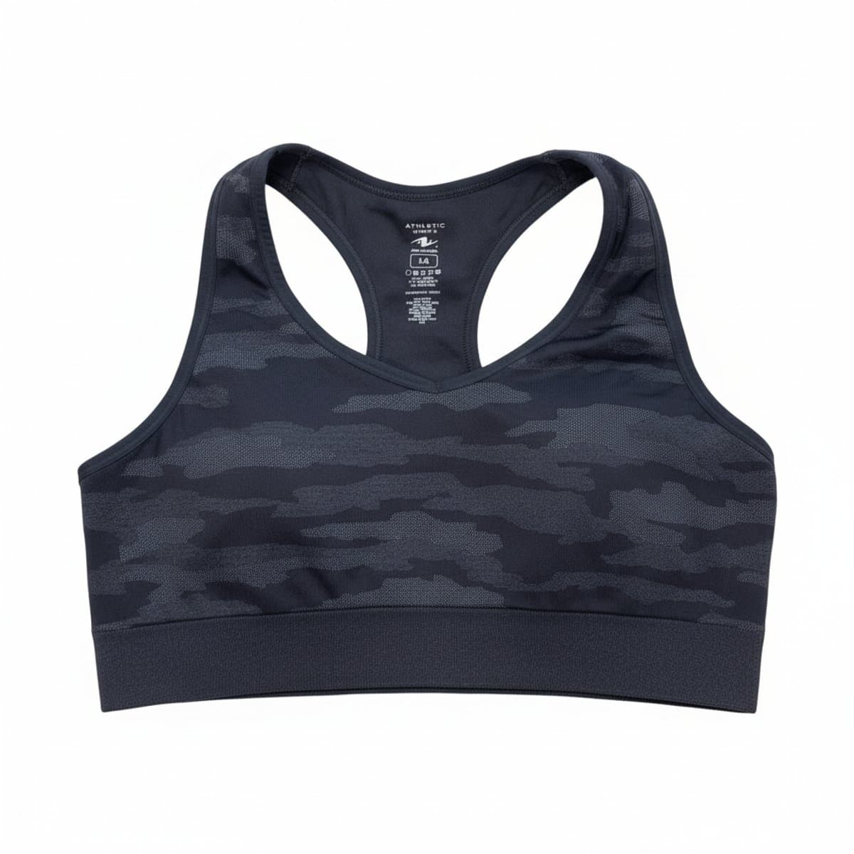 Athletic Works Stealth Camo Performance Sports Bra
