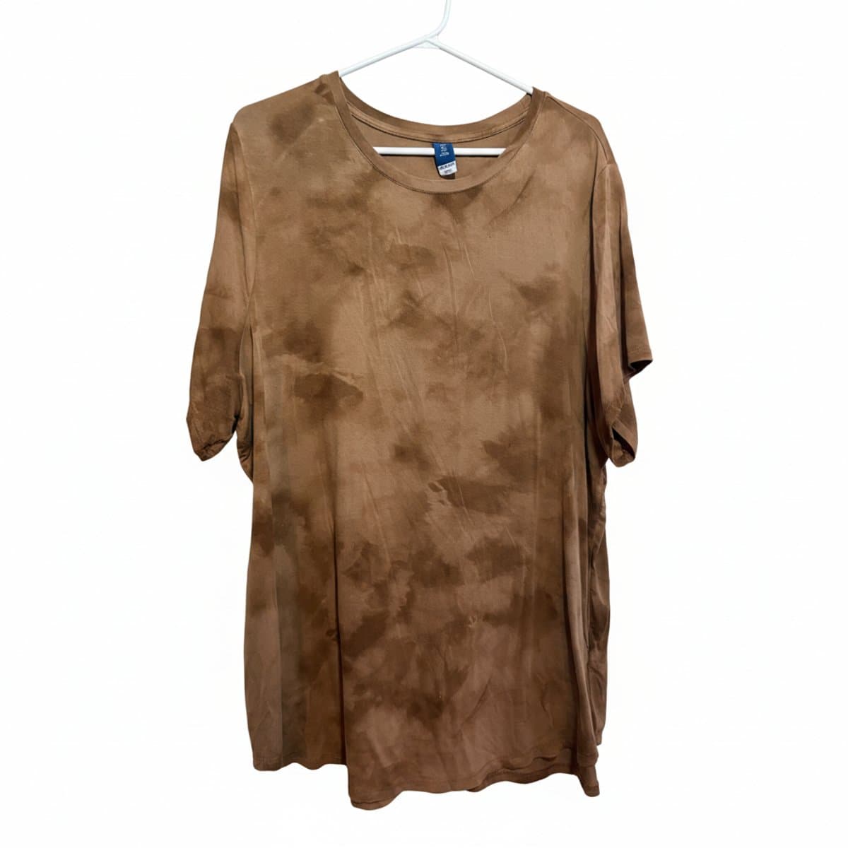 Old Navy 'Desert Cloud' Earthy Tie-Dye Relaxed Tee - 2XL Tall