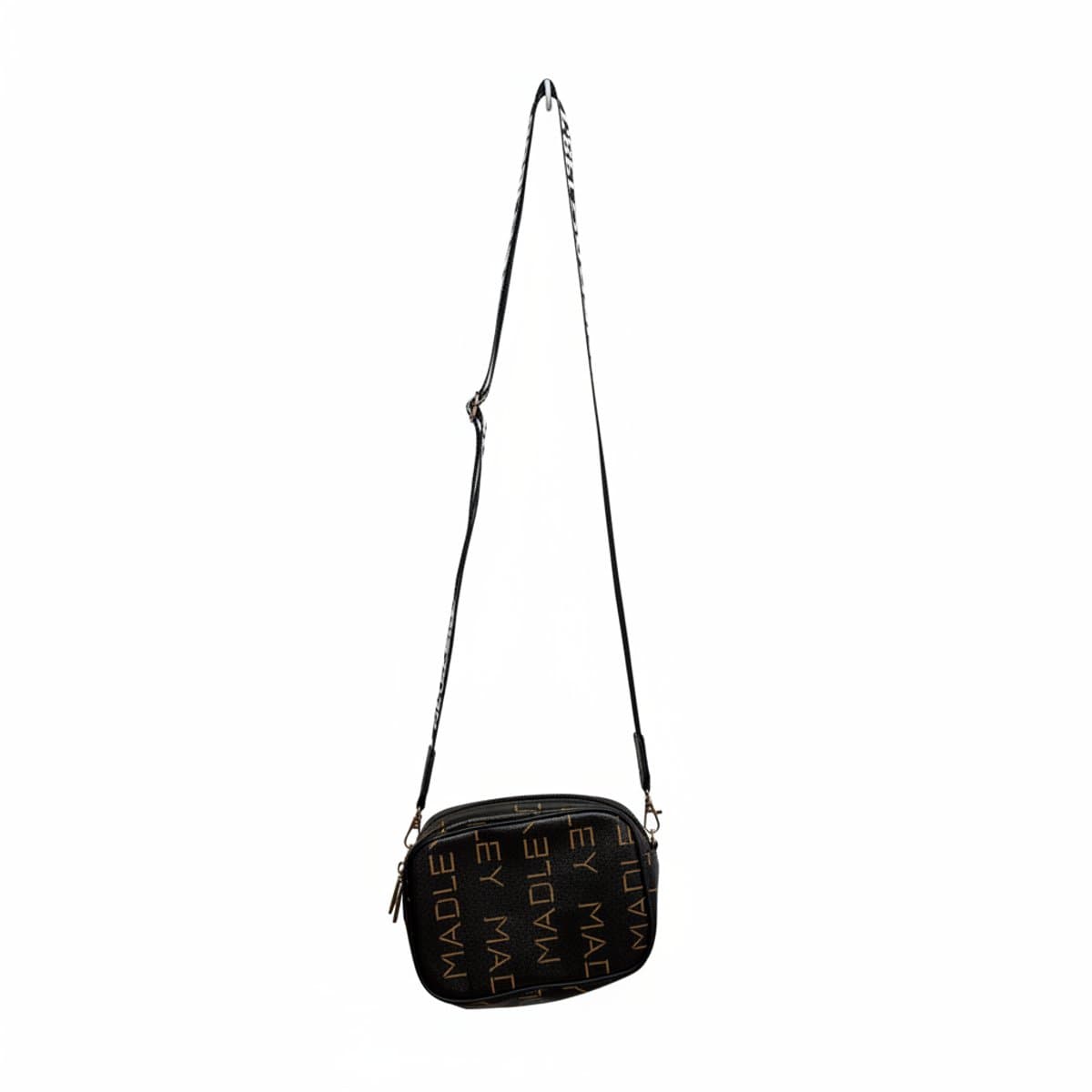 Urban Chic Madley Monogram Crossbody with Statement Webbed Strap