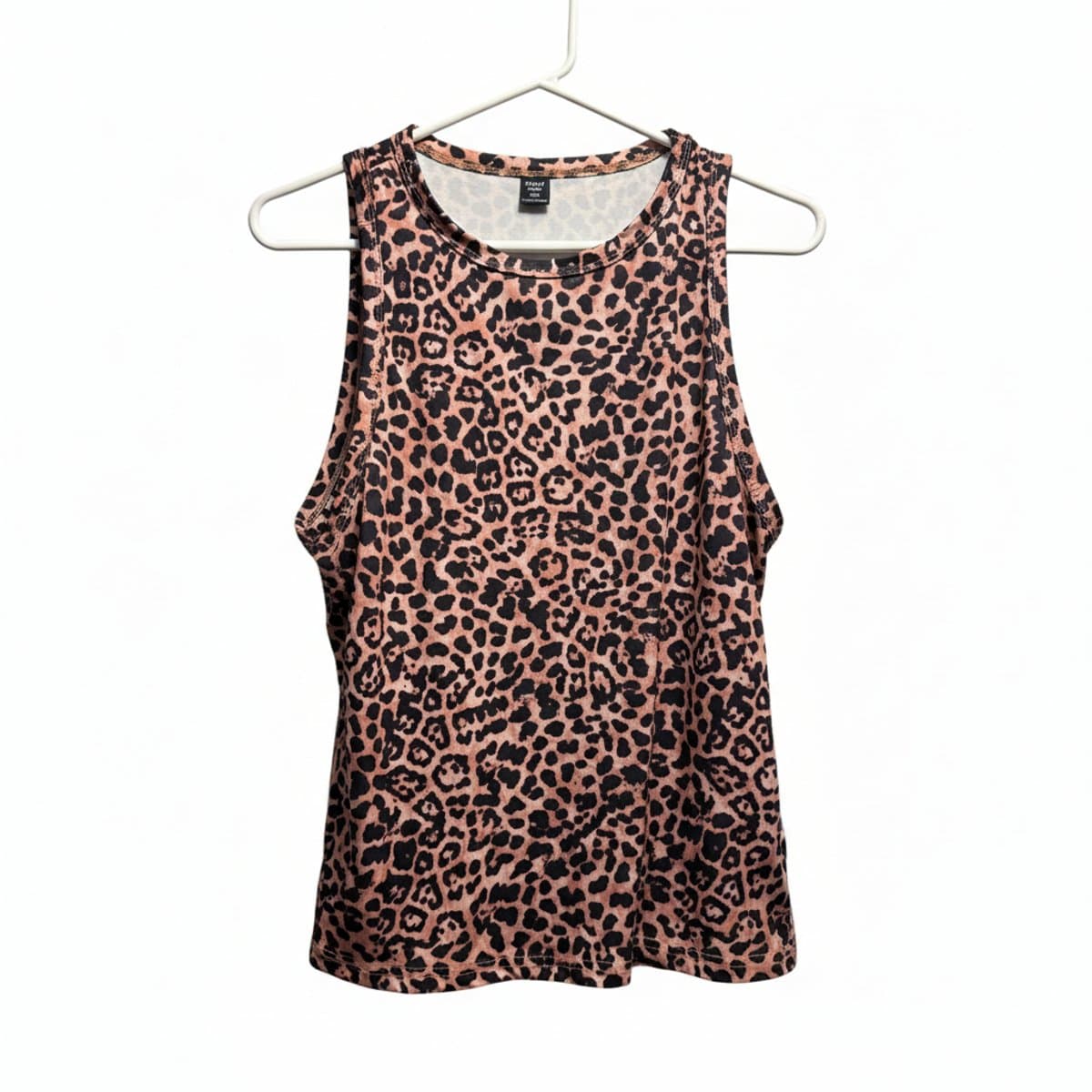 Wildly Sophisticated: SHEIN CURVE Leopard Print Sleeveless Shell