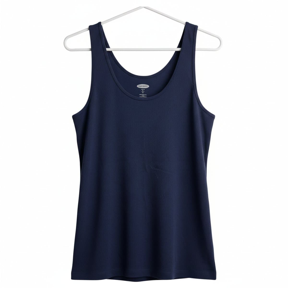The Elevated Essential: Old Navy Navy Ribbed Slim-Fit Tank