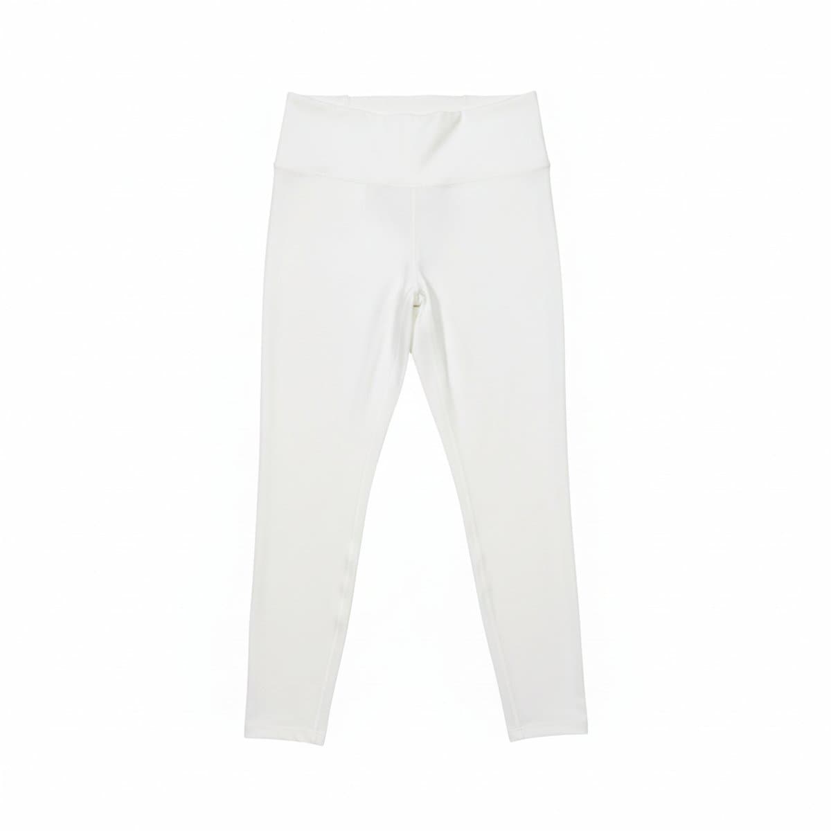 Minimalist 'White' High-Waisted Sculpting Performance Leggings