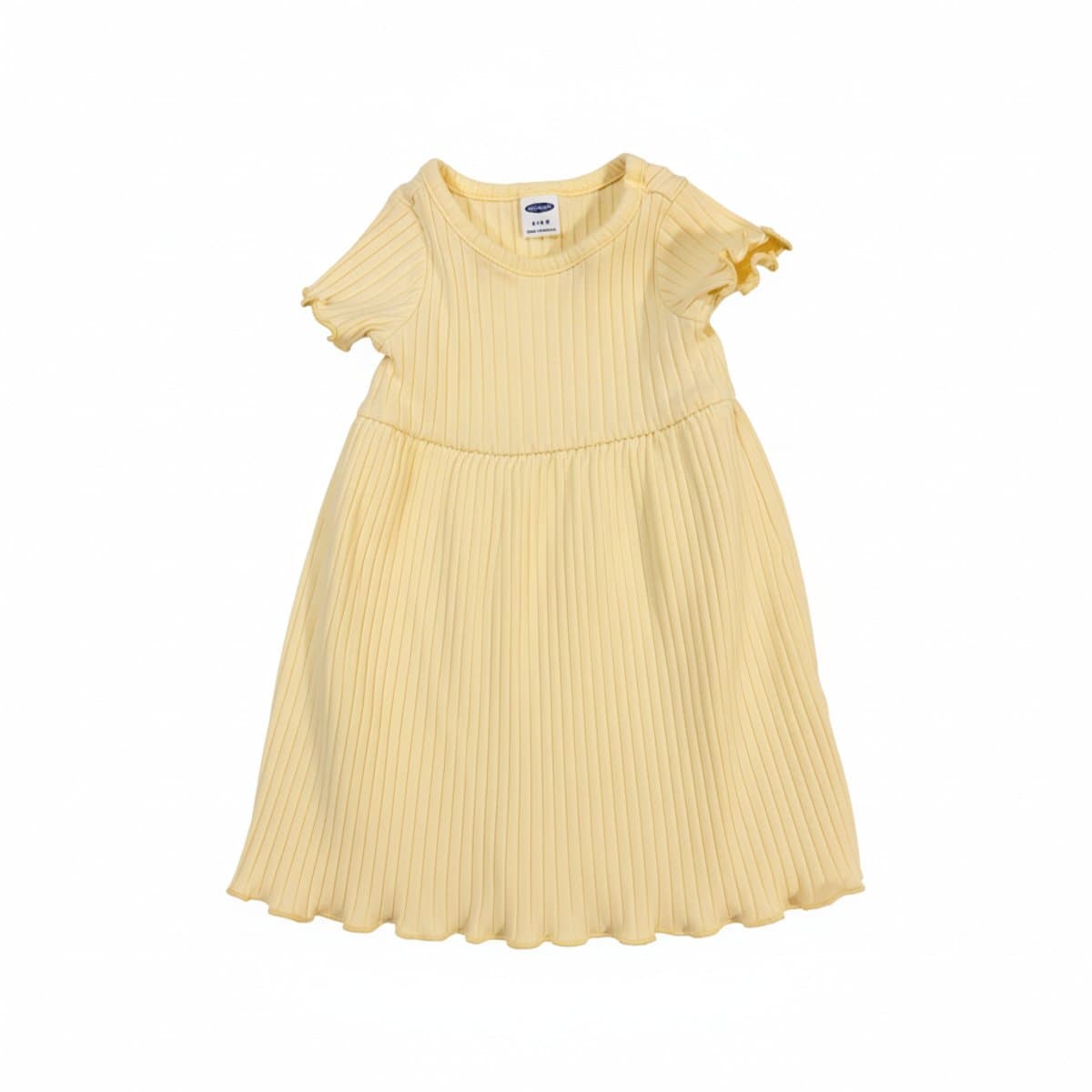Sweet Butter Yellow Ribbed Knit Dress by Old Navy