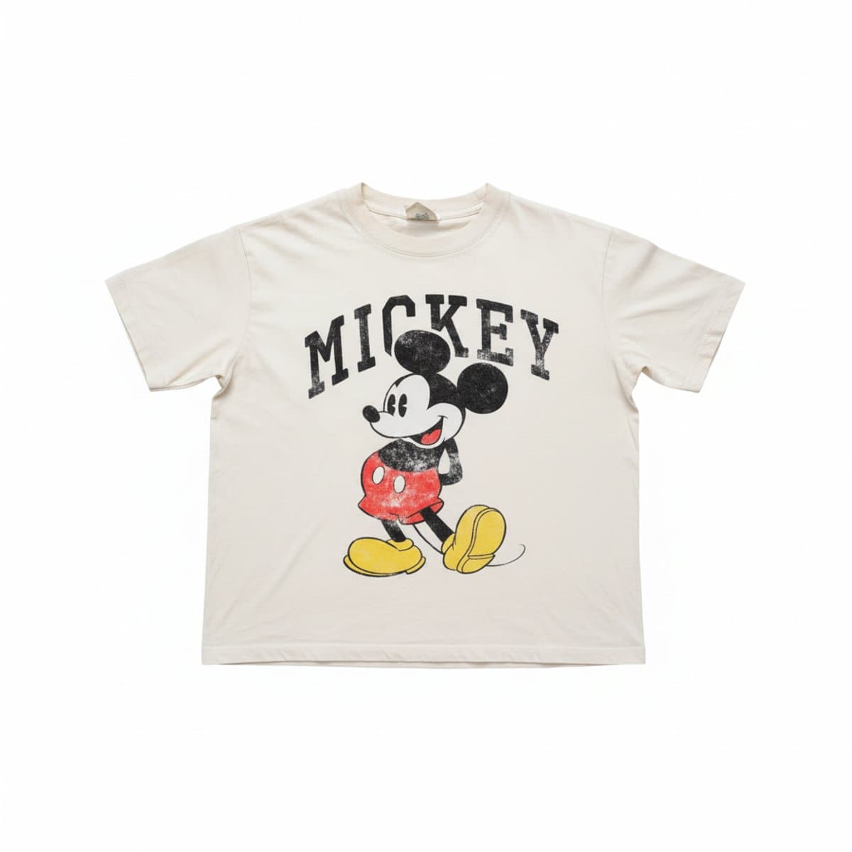 Vintage Mickey Mouse Distressed Graphic Tee - Disney x H&M