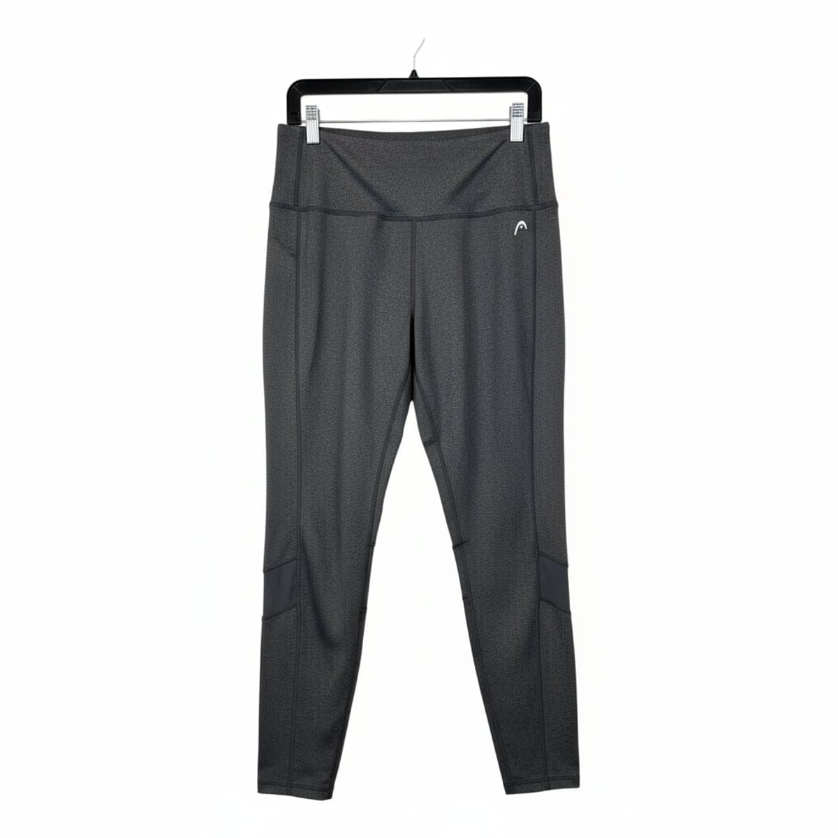 HEAD  High-Rise Mesh Accent Leggings in Charcoal Heather