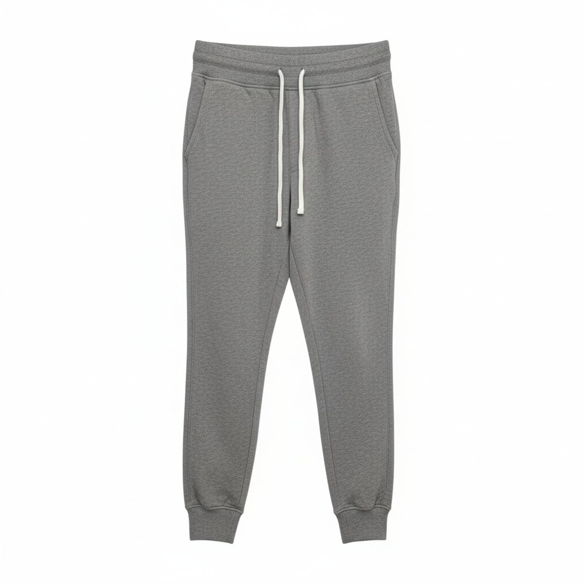 Minimalist Heather Grey Athleisure Joggers