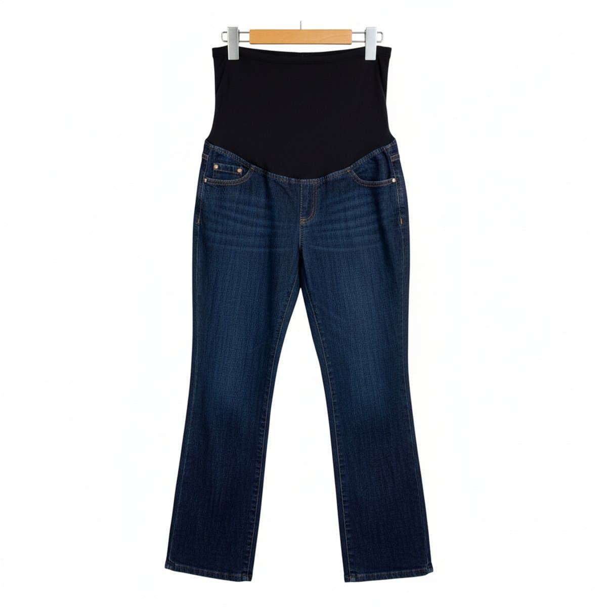 Essential Dark Wash Maternity Bootcut Jeans