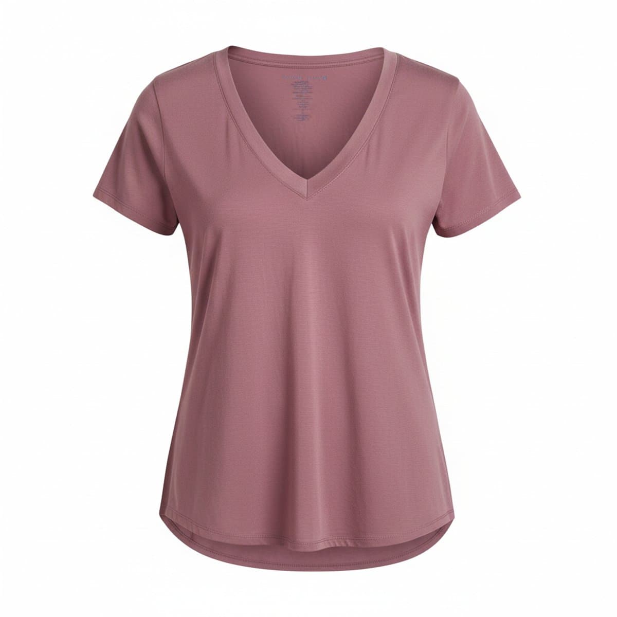 George Dusty Rose Soft-Touch V-Neck Tee