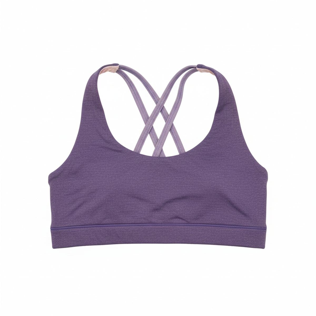 Lululemon Lavender Cross-Back Athletic Sports Bra