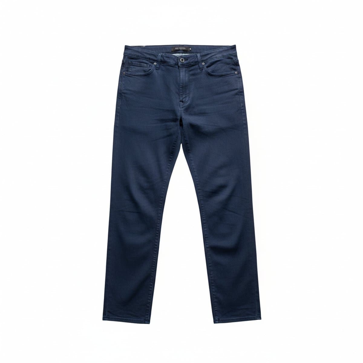 Calvin Klein Jeans Mid-Rise Slim Fit Navy Chinos