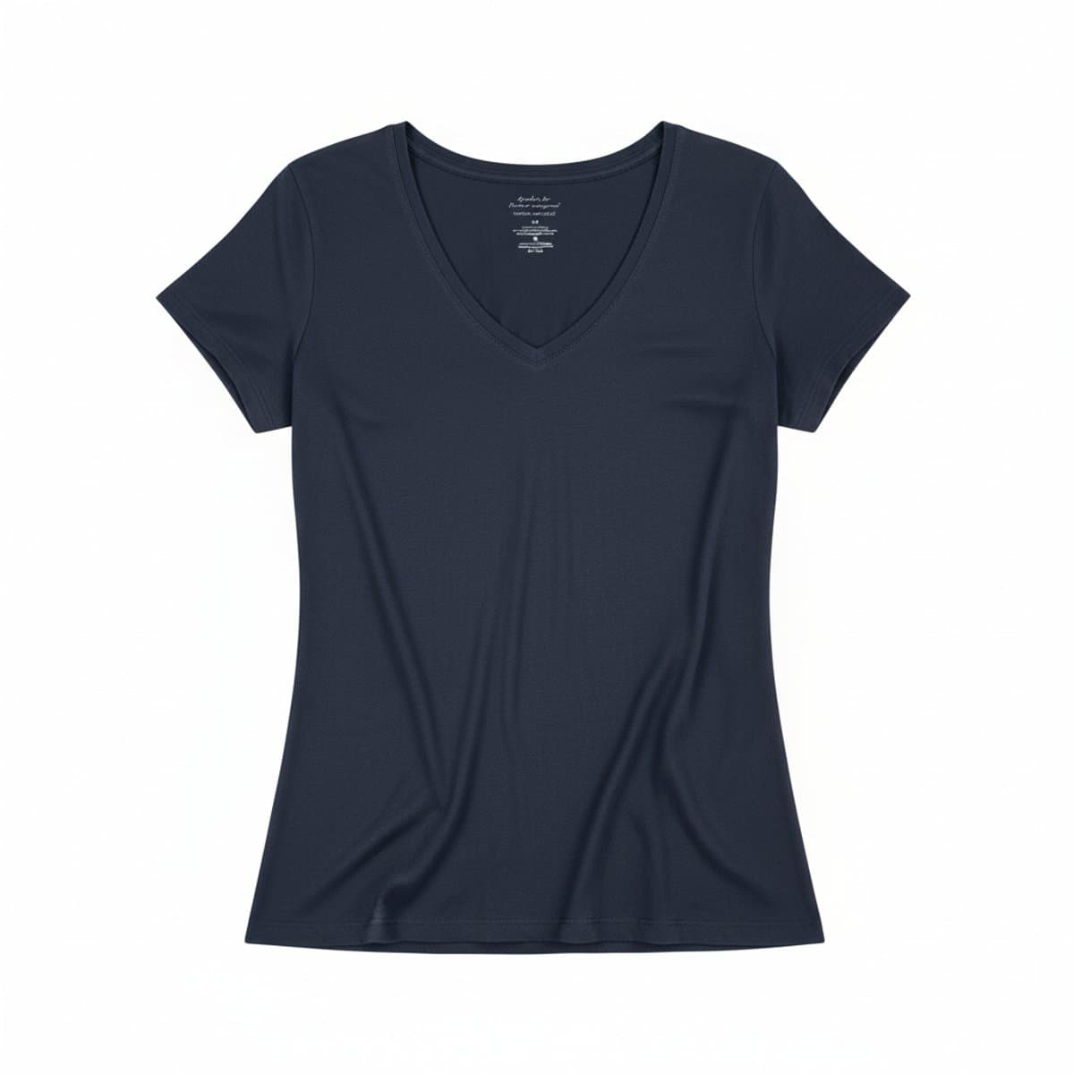 Banana Republic Essential Navy V-Neck Tee
