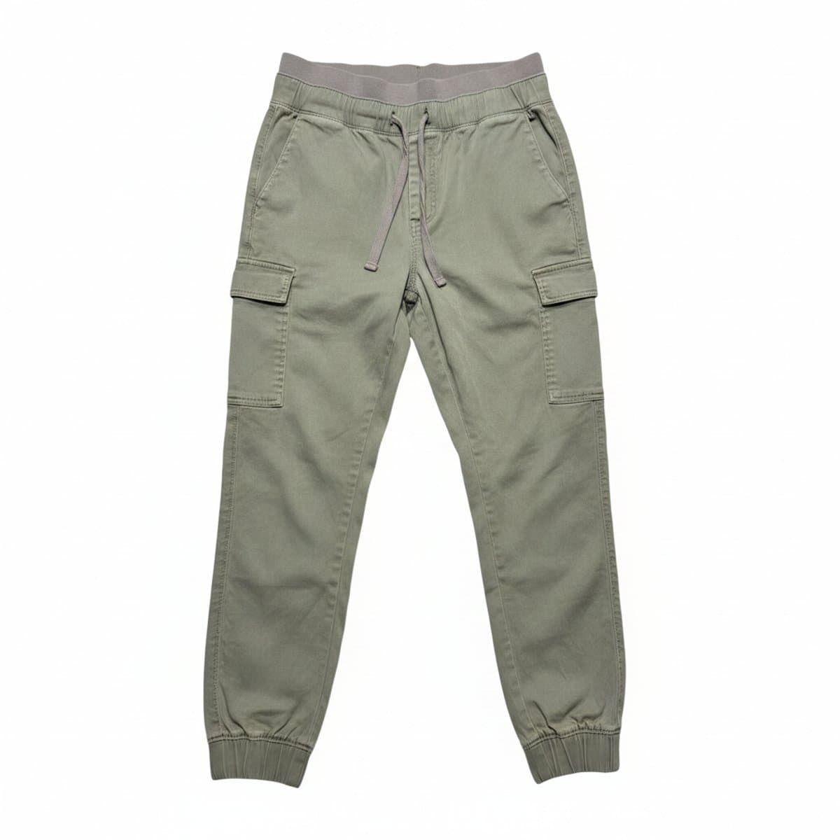 Sage Green Utility Jogger Cargo Pants
