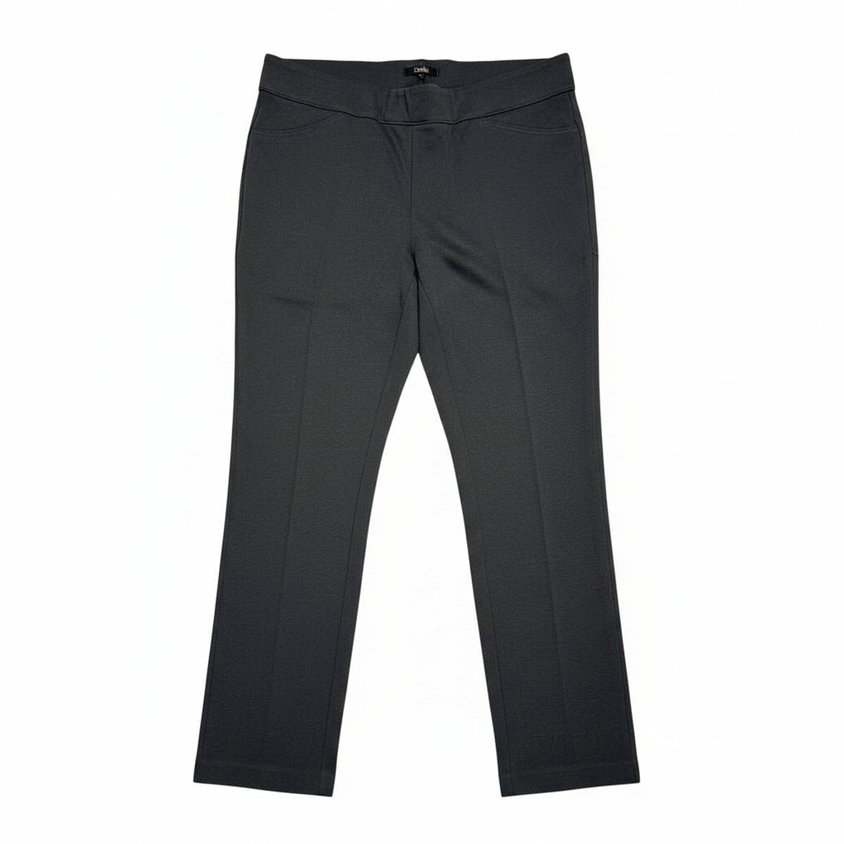 Dalia Essential Charcoal Comfort-Fit Stretch Trousers
