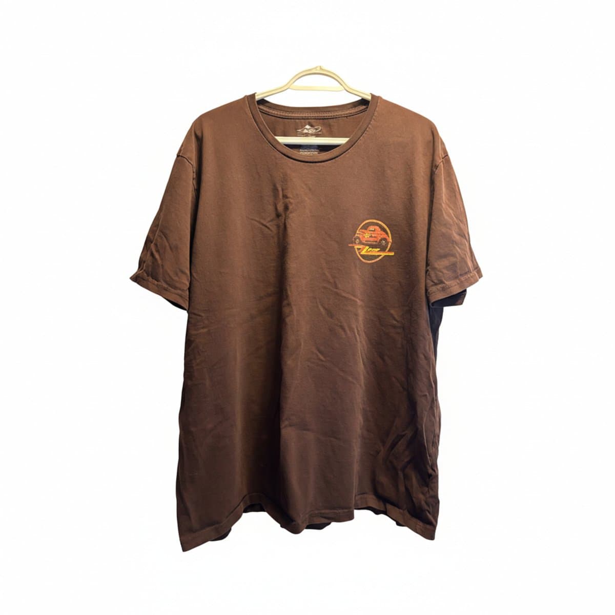 Vintage-Inspired Wrangler x ZZ Top Graphic Tee in Rich Cocoa