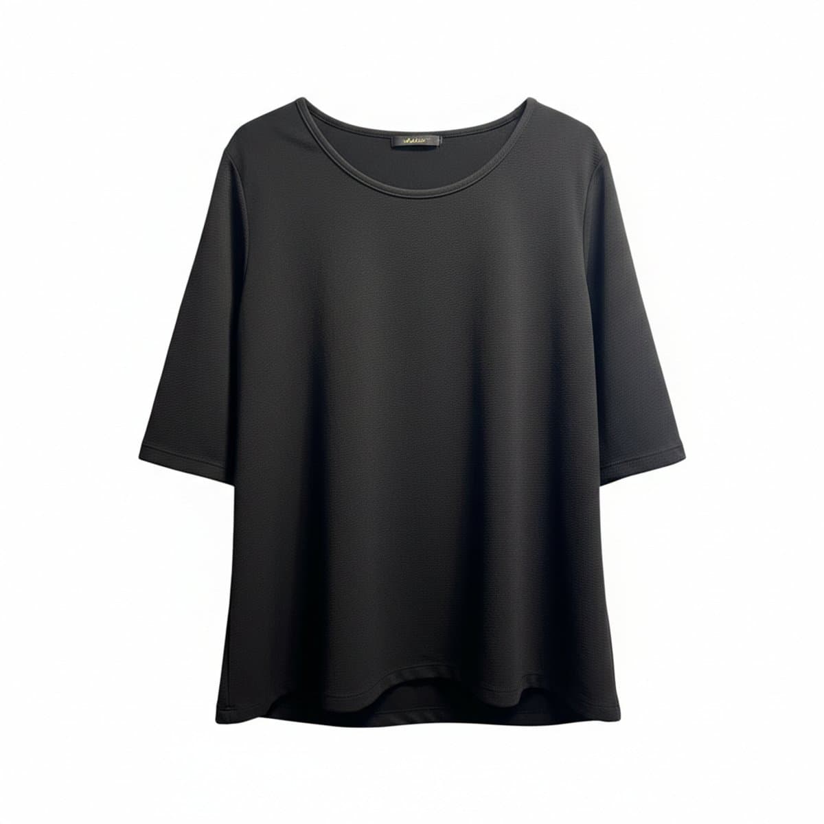 George Essential Midnight Black Textured Swing Tunic