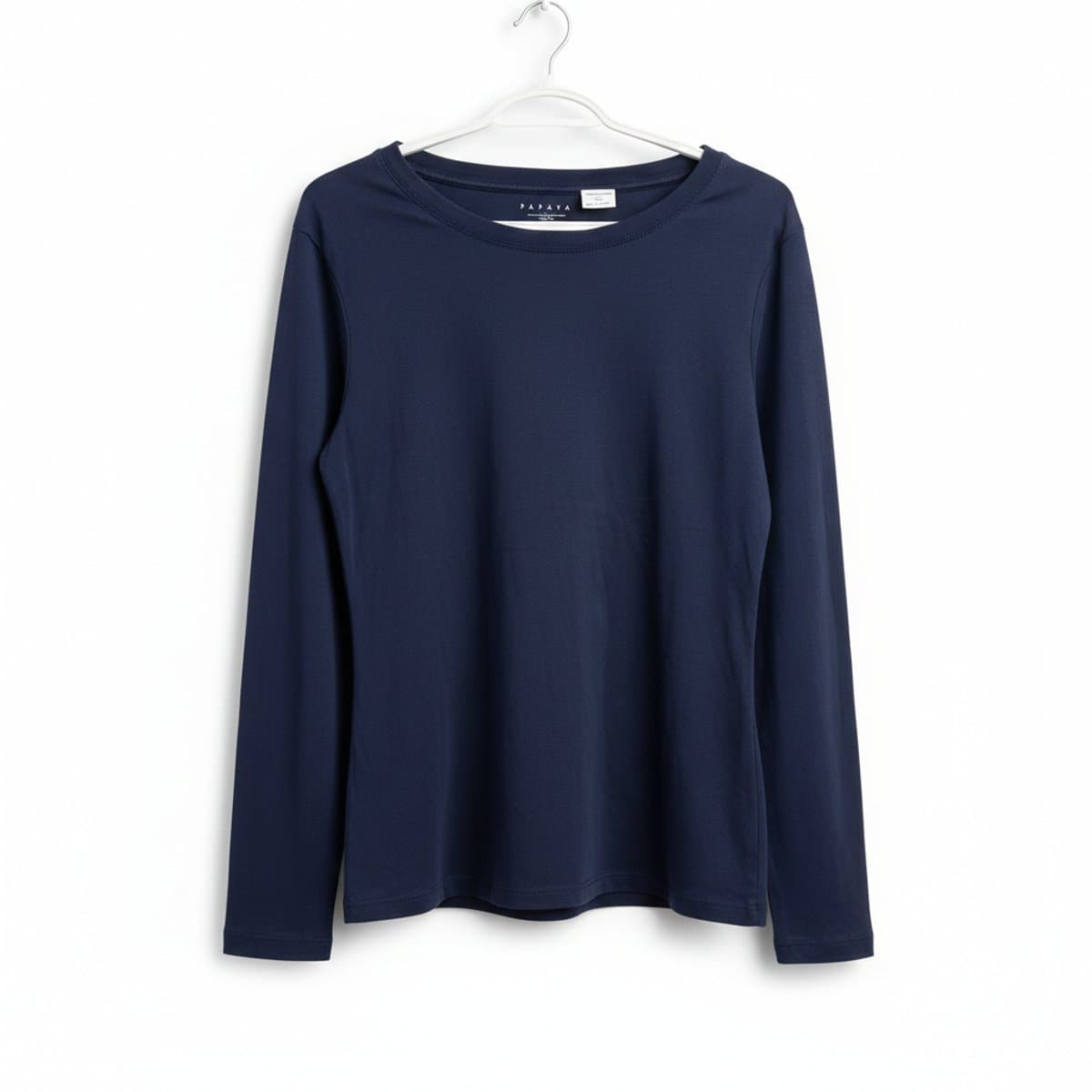 Papaya Midnight Navy Long-Sleeve Essentials Top