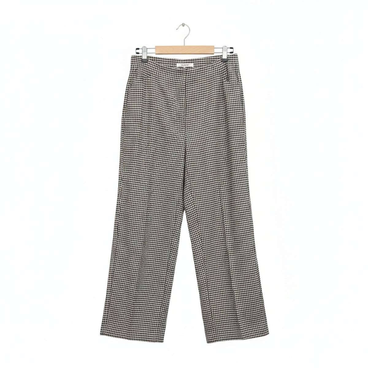 Pistola High-Rise Houndstooth Tailored Trousers