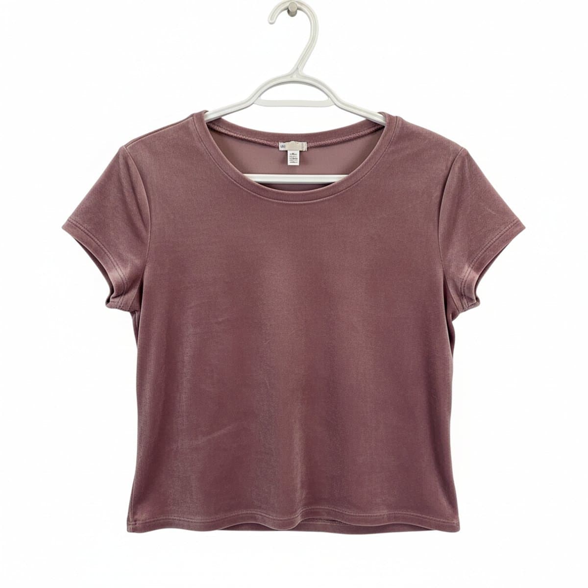 GLO Vintage Rose Velour Essential Tee