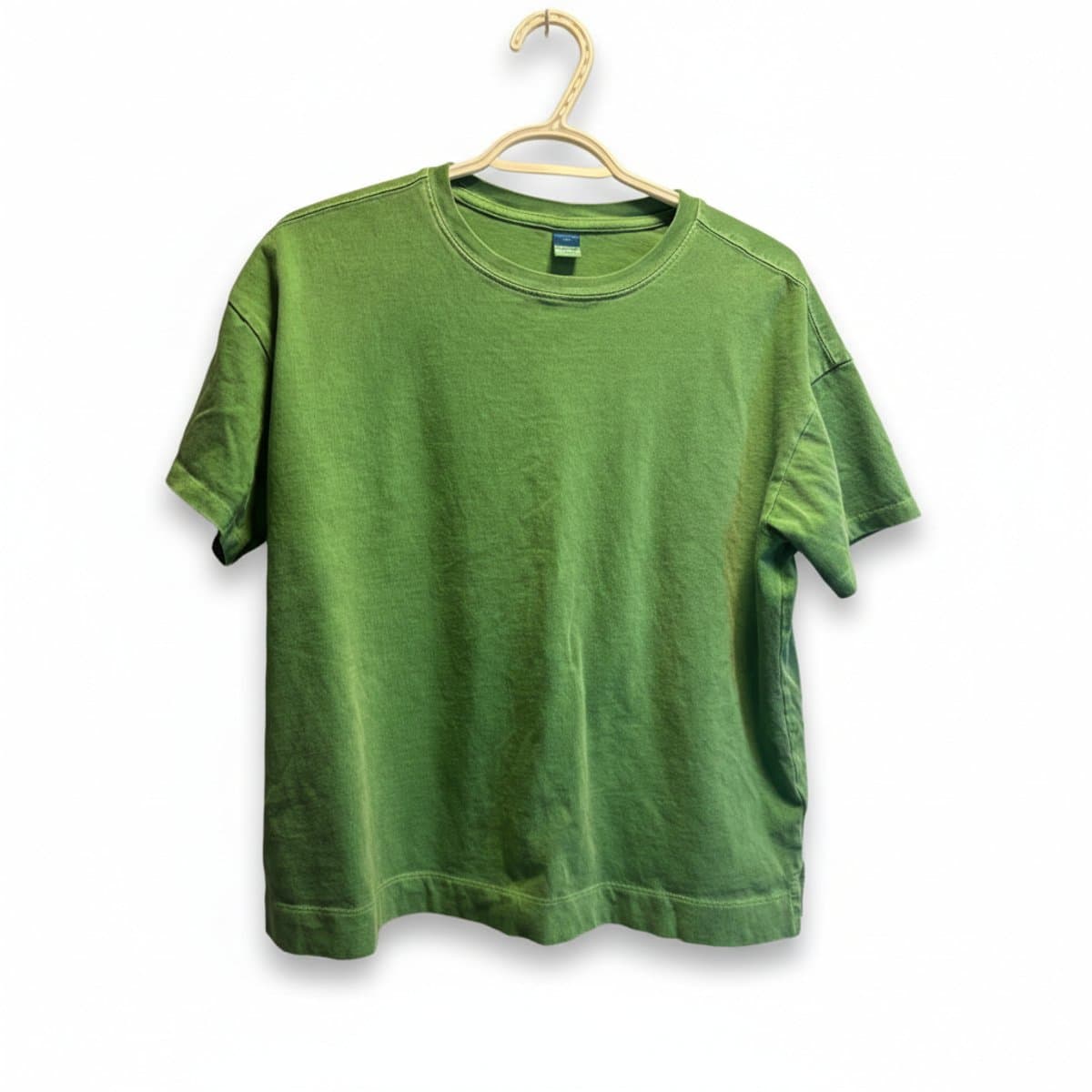 Old Navy Vintage-Inspired Boxy Tee in Verdant Green