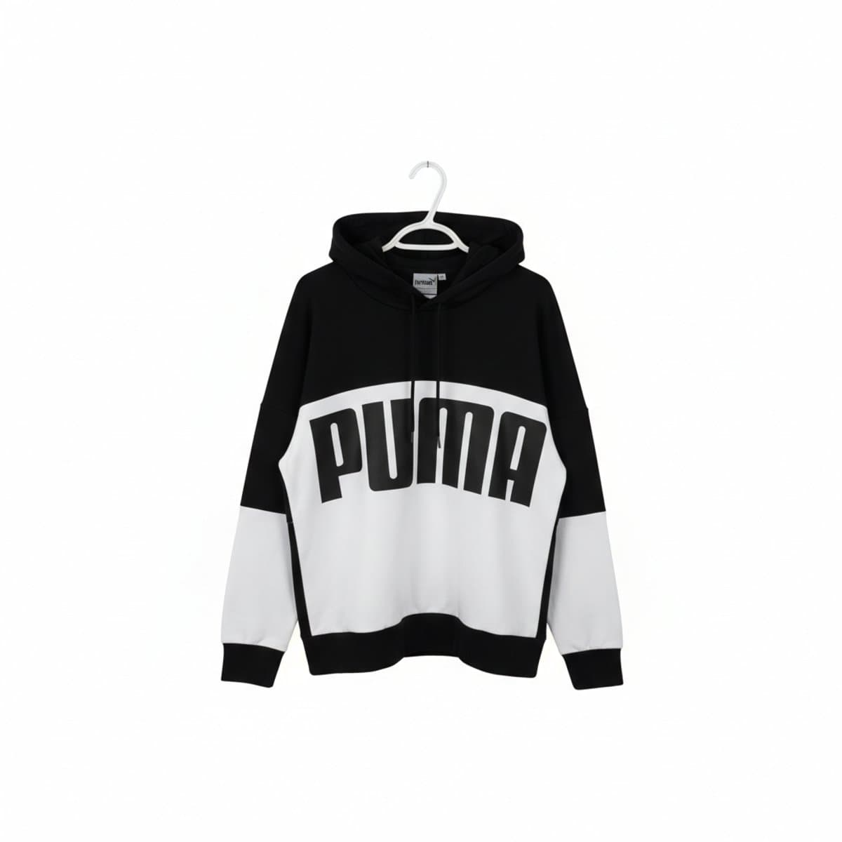 Street Style Essential: Puma Color-Block Logo Hoodie