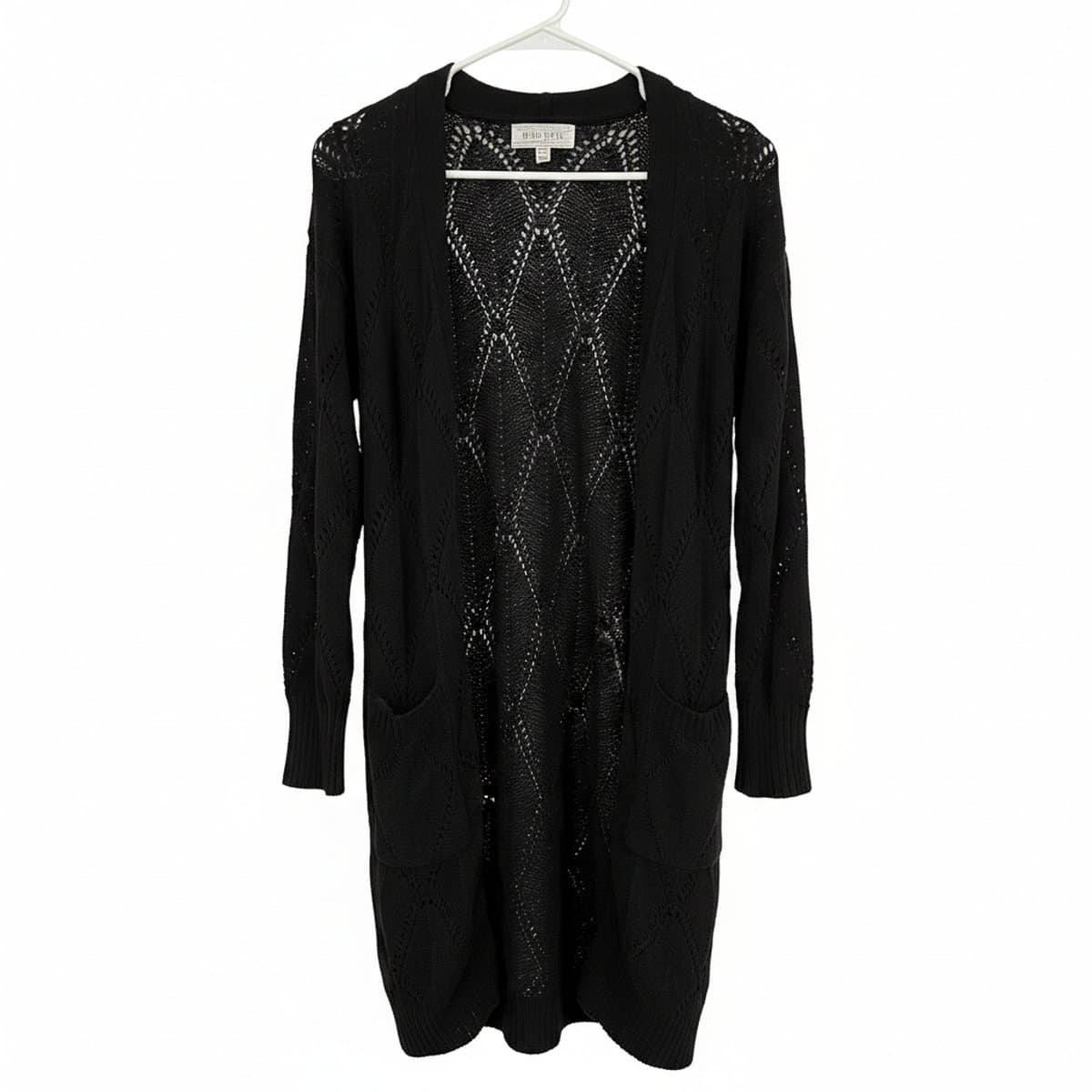 Wild Skye Midnight Chevron Knit Cardigan