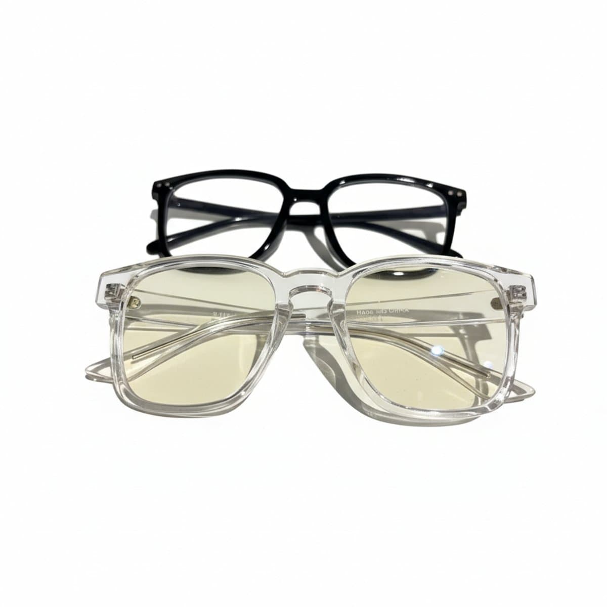 Clear & Classic Black Frame Duo
