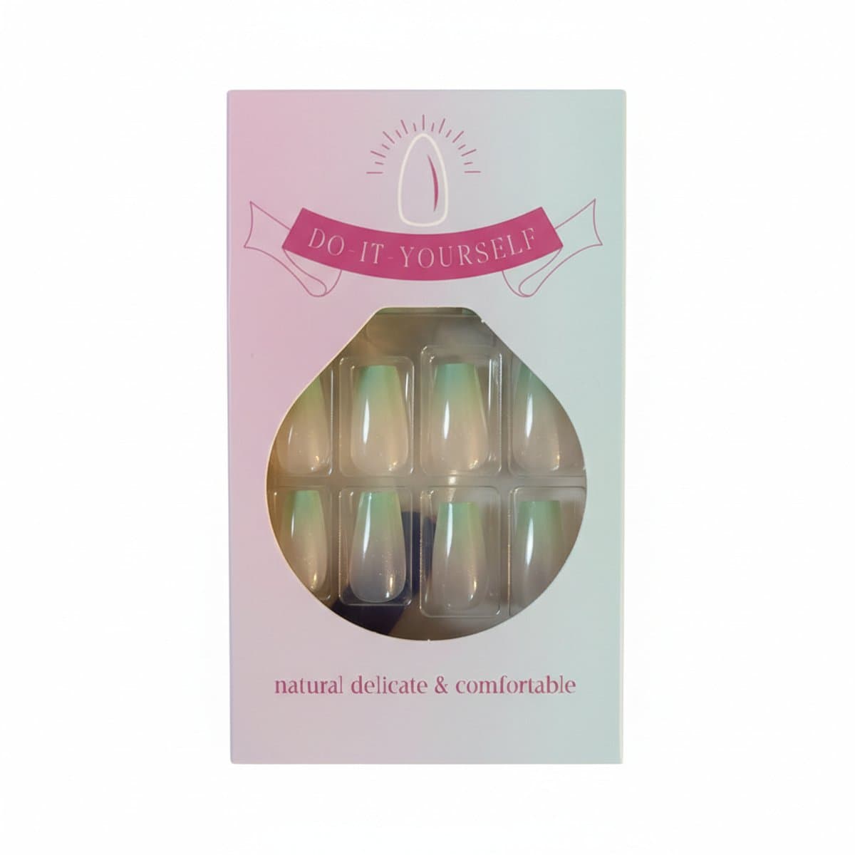 Minty Fresh Ombré Press-On Nail Set