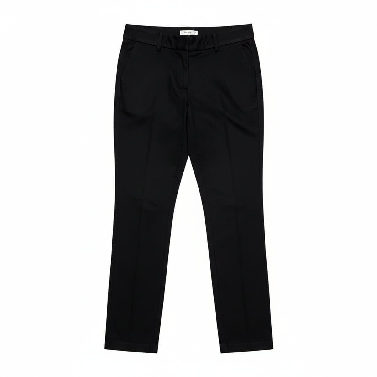 Ricki's Timeless Noir Tailored Straight-Leg Trousers