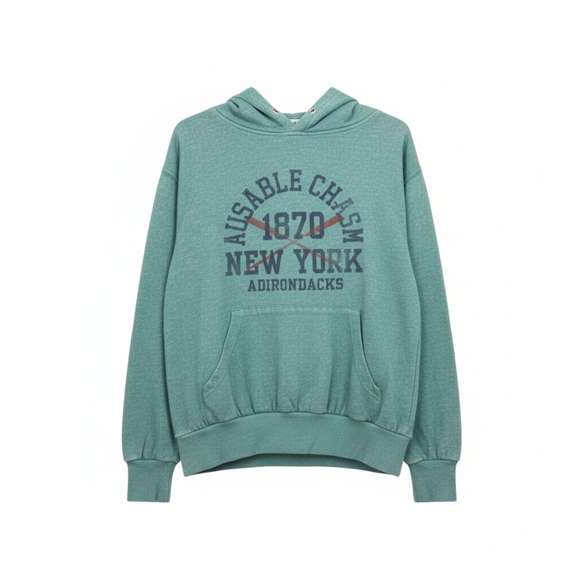 Vintage-Inspired Ausable Chasm 'Adirondacks' Graphic Hoodie