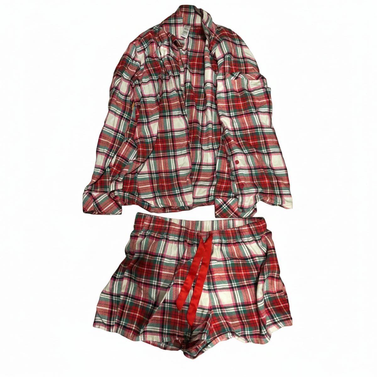 Festive Heritage Tartan Flannel Lounge Set
