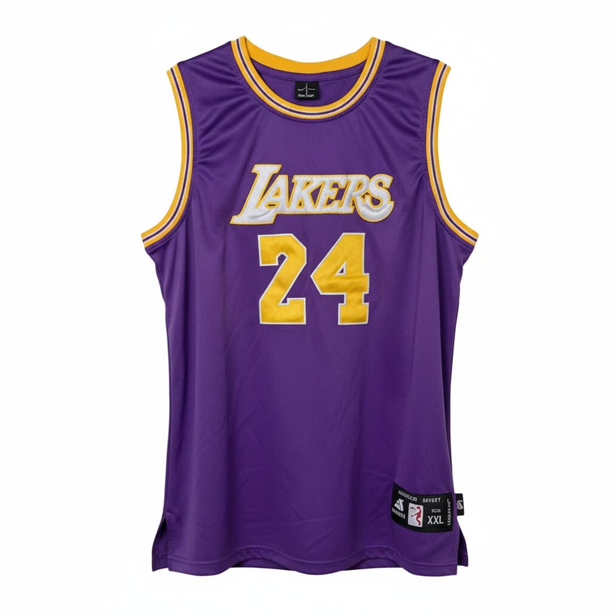 Vintage-Inspired Kobe Bryant #24 Lakers Tribute Jersey by Airspeed Sport