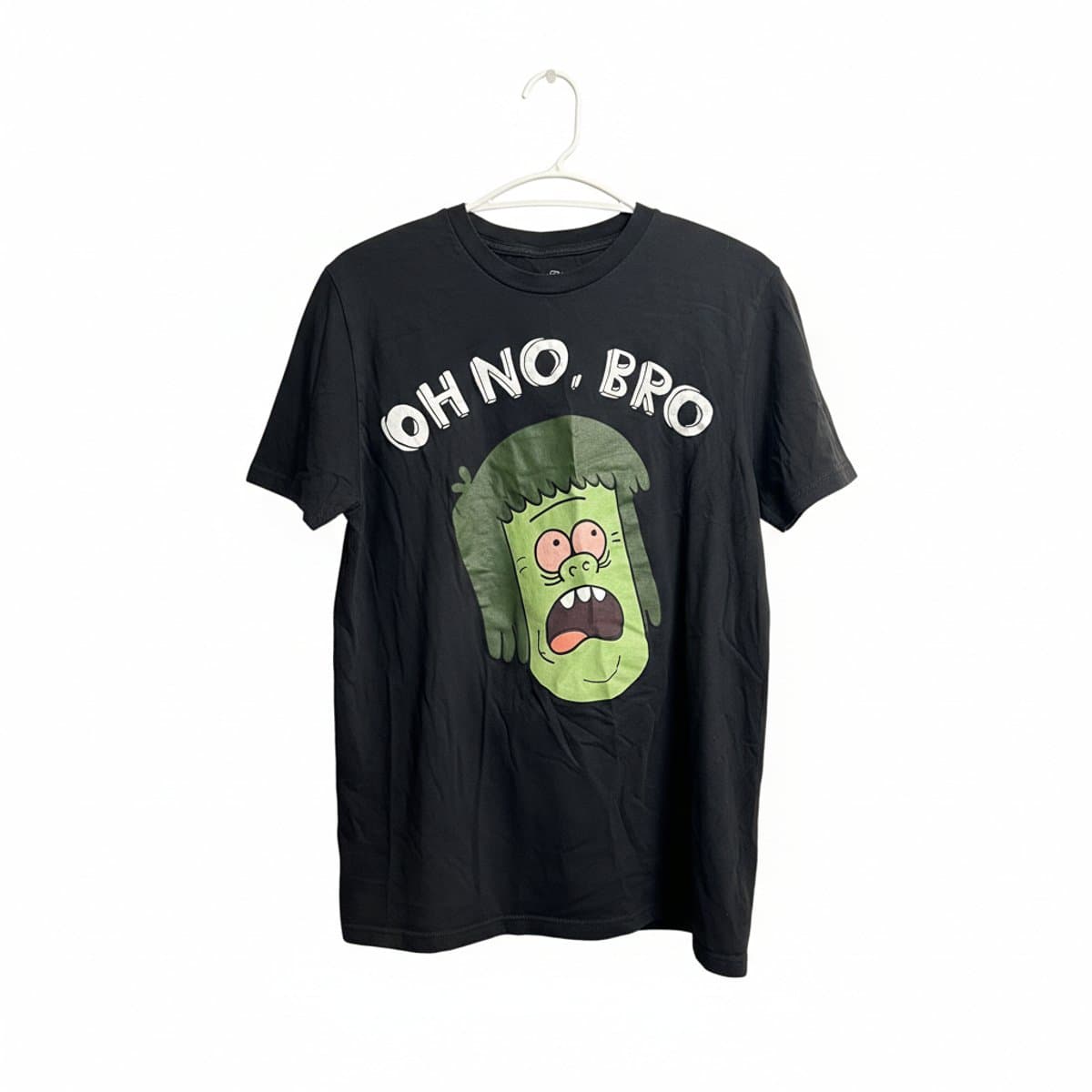Iconic Regular Show Muscle Man 'Oh No Bro' Graphic Tee