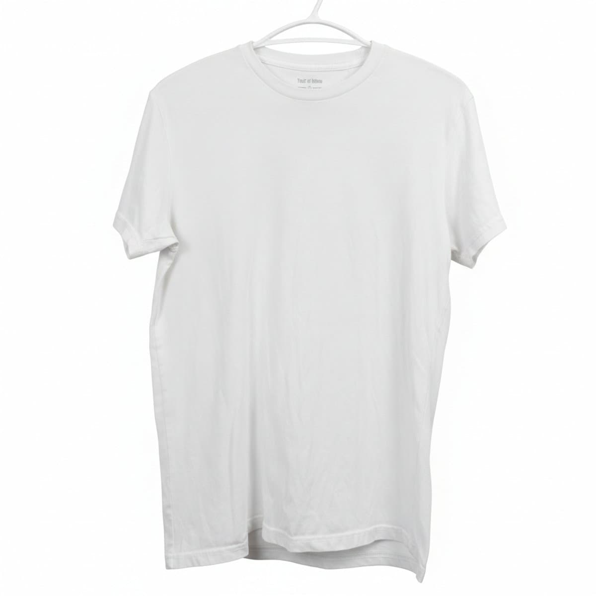 True Classic Premium Essential Crewneck Tee in Crisp White