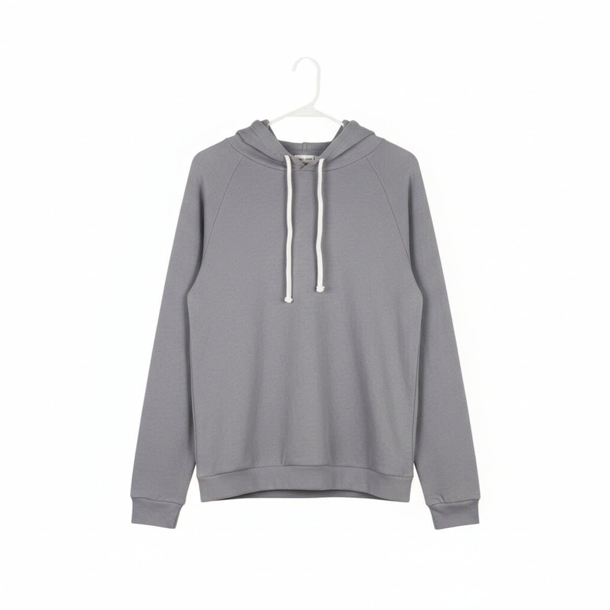 Essential Raglan-Sleeve Hoodie in Slate Lavender