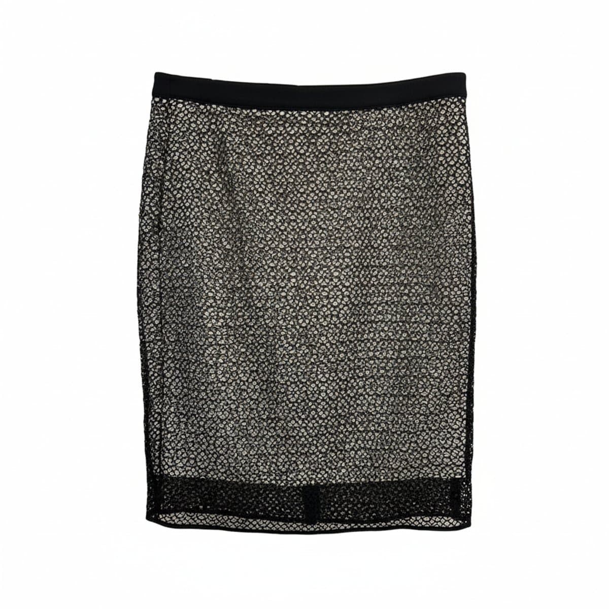 Premium Boutique Selection Geometric Lace Pencil Skirt
