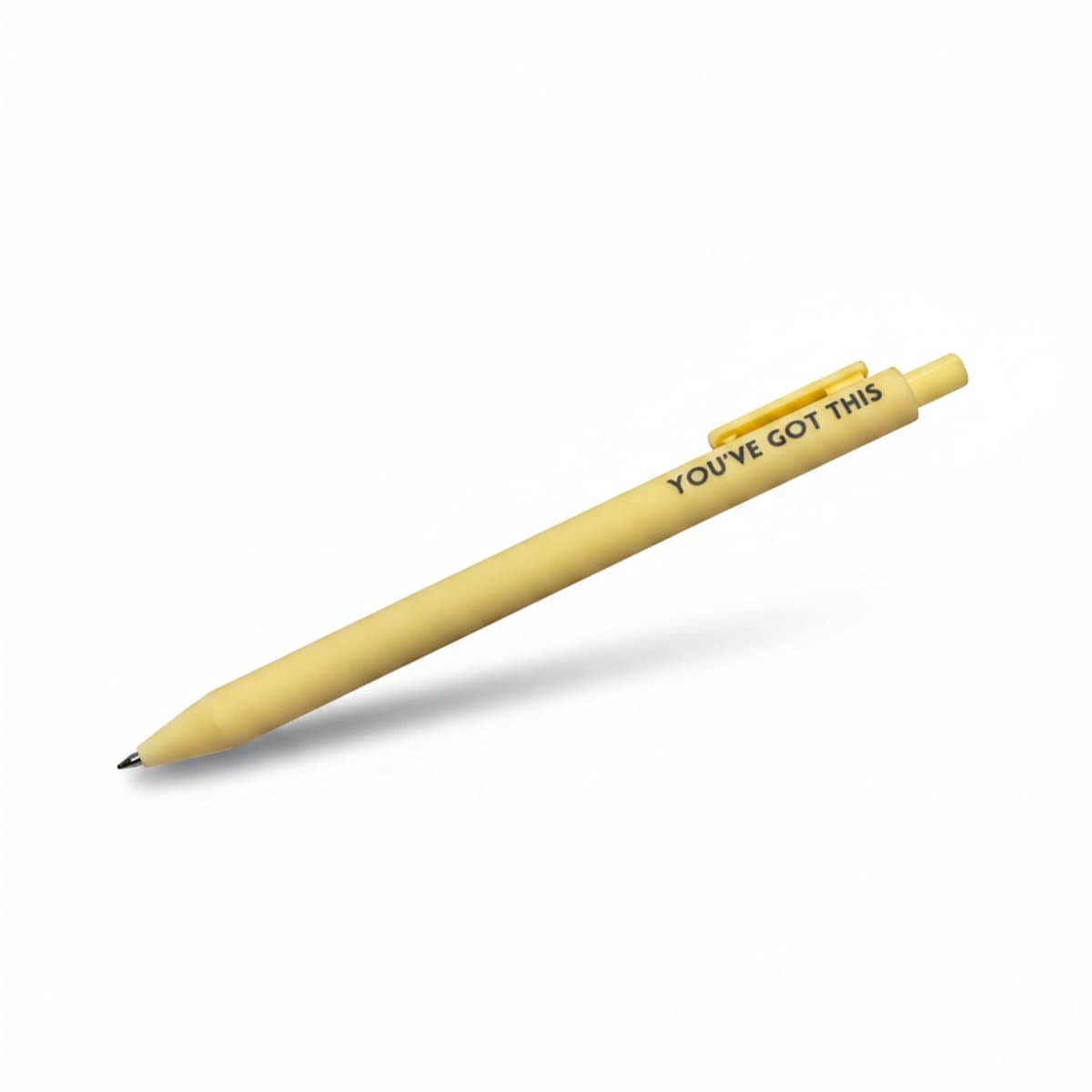 Motivational 'You’ve Got This' Butter Yellow Minimalist Pen