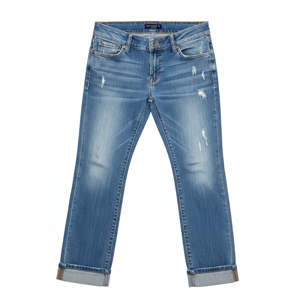 American Eagle Vintage Distressed Light Wash Boyfriend Jeans