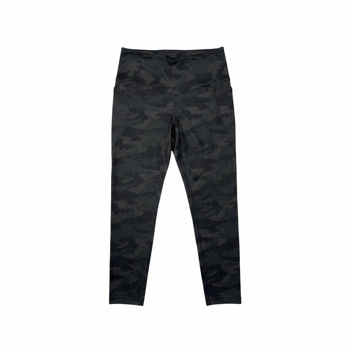 Athletic Works Charcoal Camo High-Waisted Performance Leggings