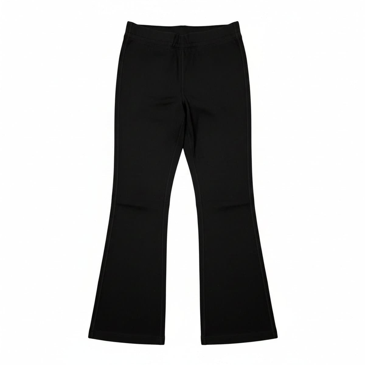 Essential Black Wide-Leg Yoga Lounge Pants
