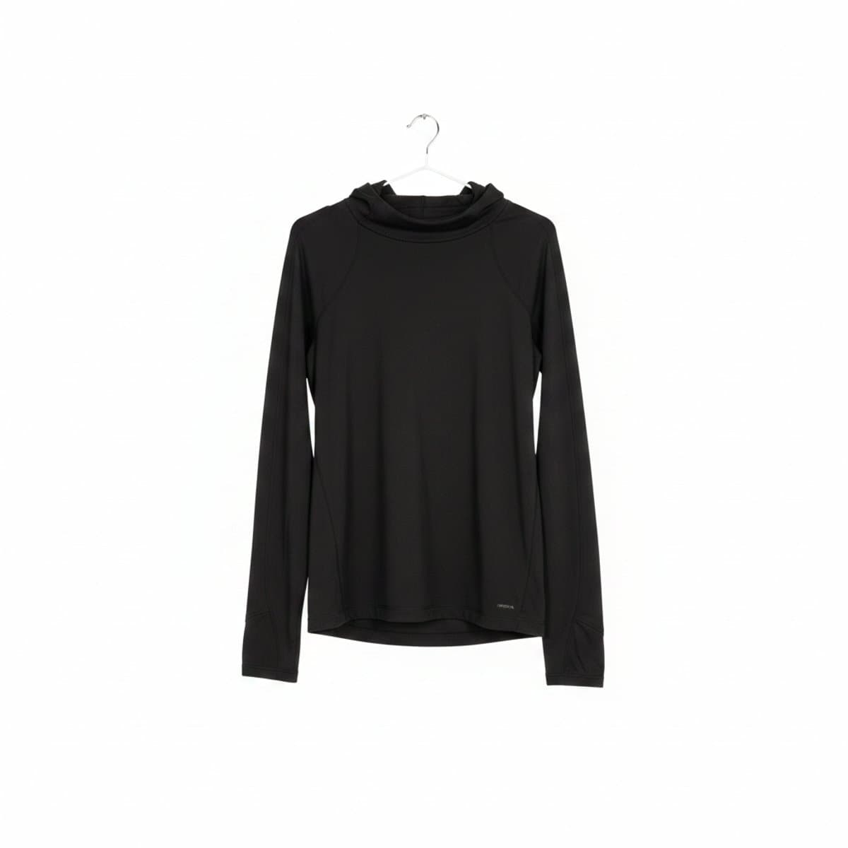 Women's Vendetta black performance long-sleeve athletic pullover with raglan sleeves, available at handpicked306 boutique in Carlyle SK.