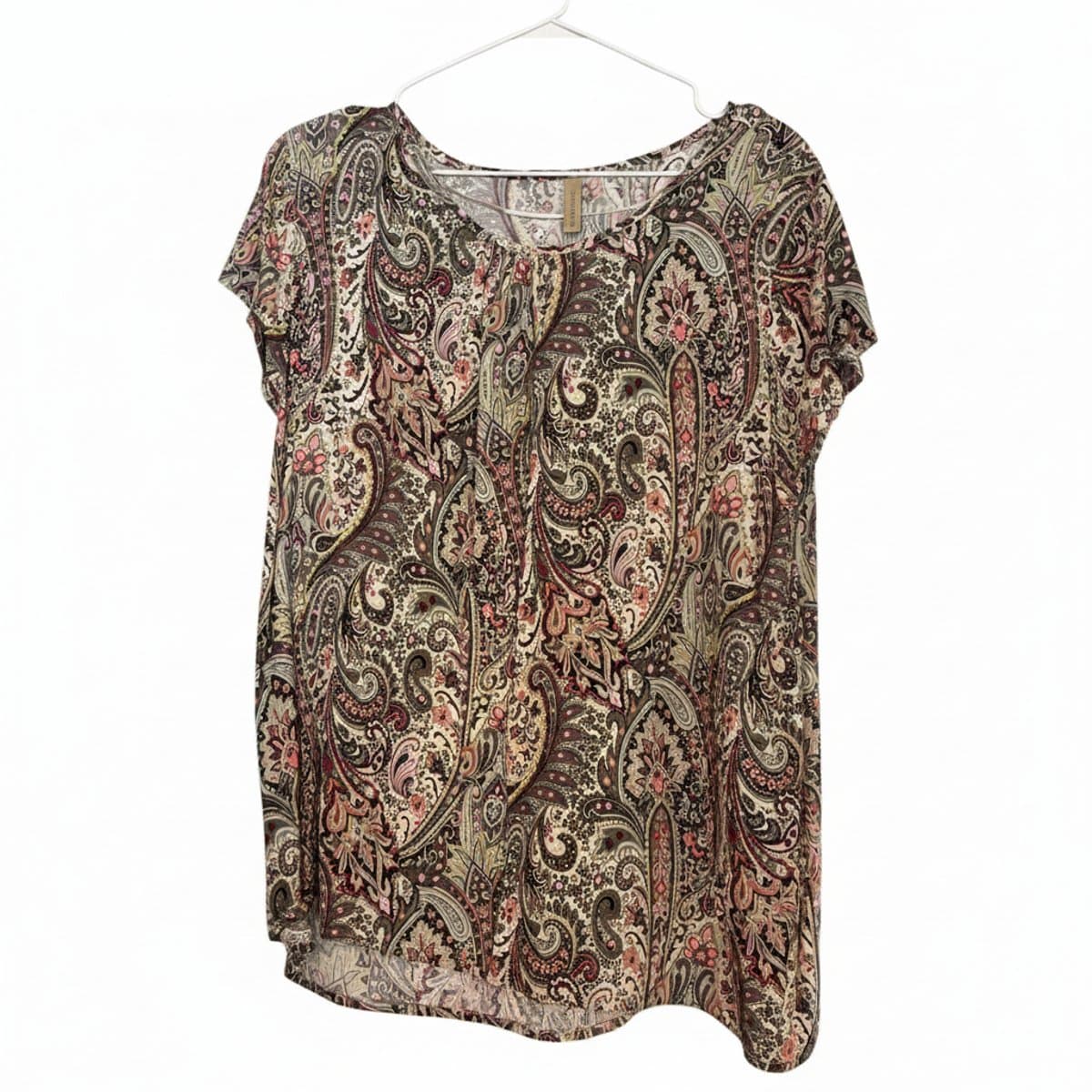 SoyaConcept Bohemian Paisley Print Blouse