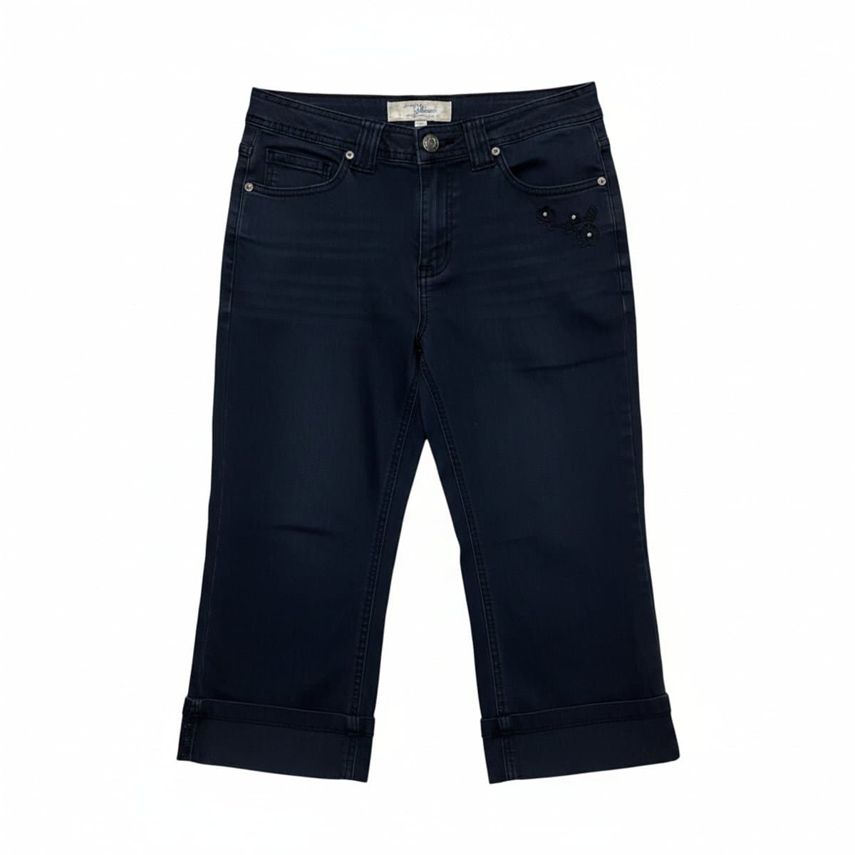 St. John's Bay Black Cropped Jeans