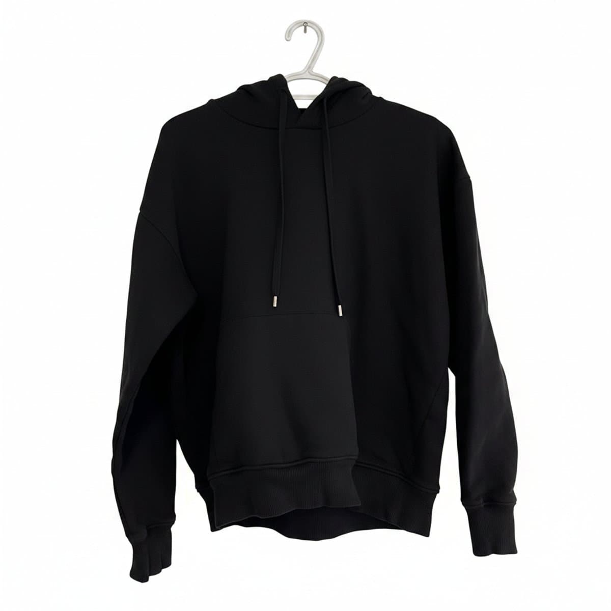 Unbranded Minimalist Black Hoodie