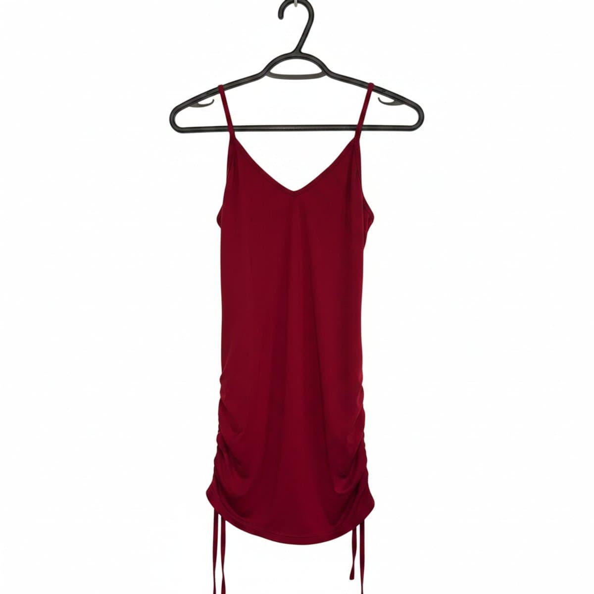 Unbranded Red Ruched tank. 