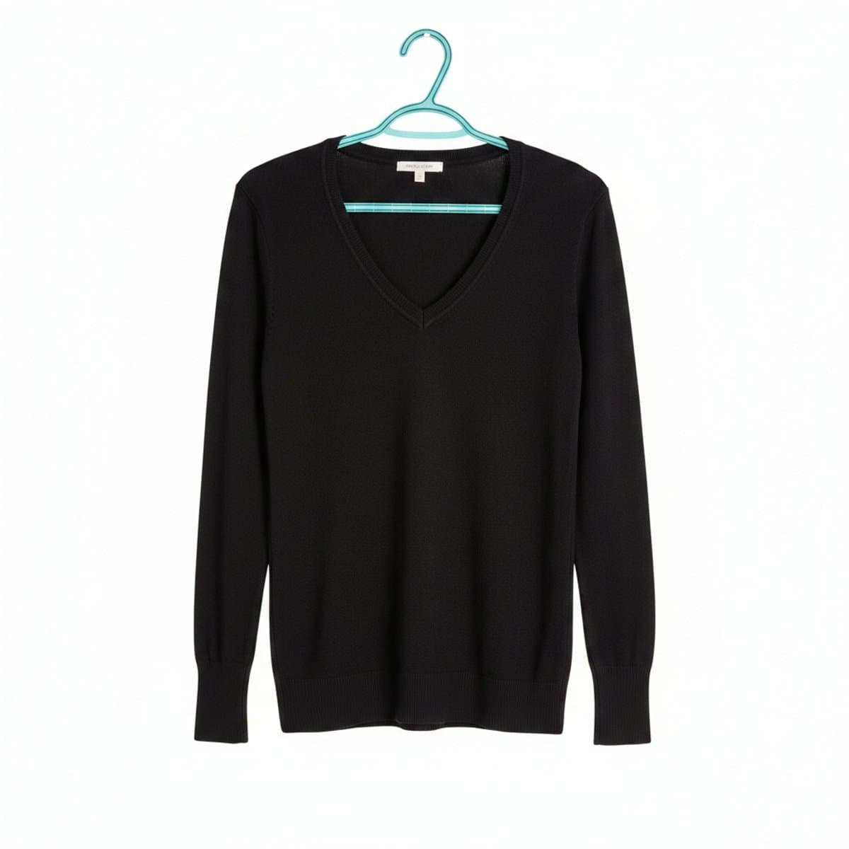 Unbranded Black V-Neck Sweater