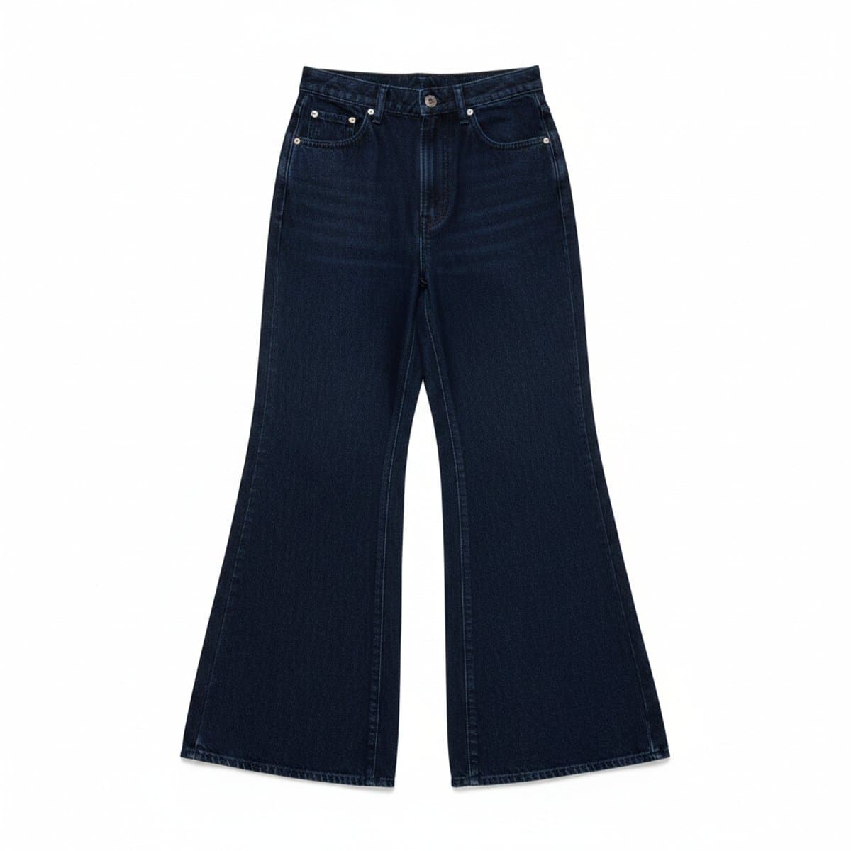 Unbranded High-Waisted Wide Leg Jeans