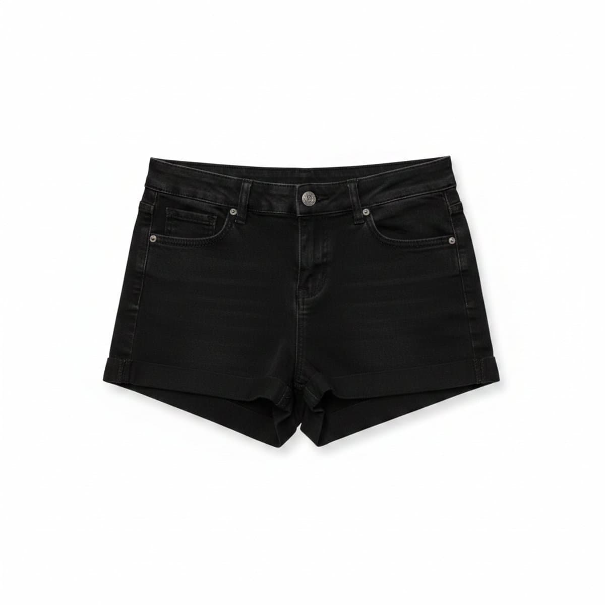 American Eagle Black Denim Shorts