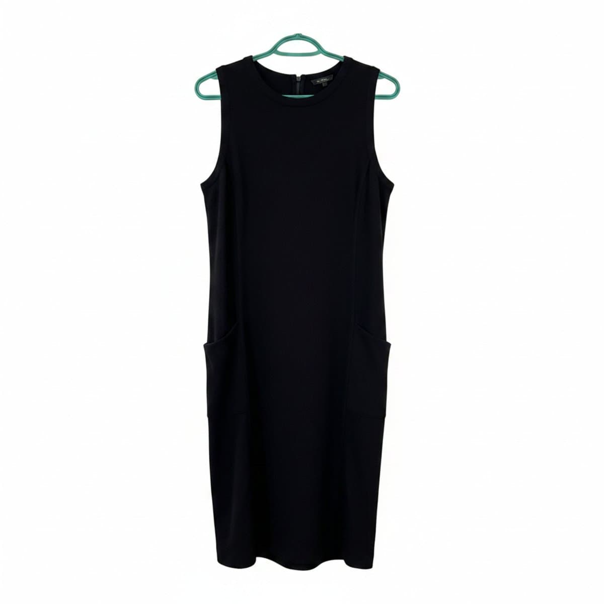 Unbranded Minimalist Black Shift Dress
