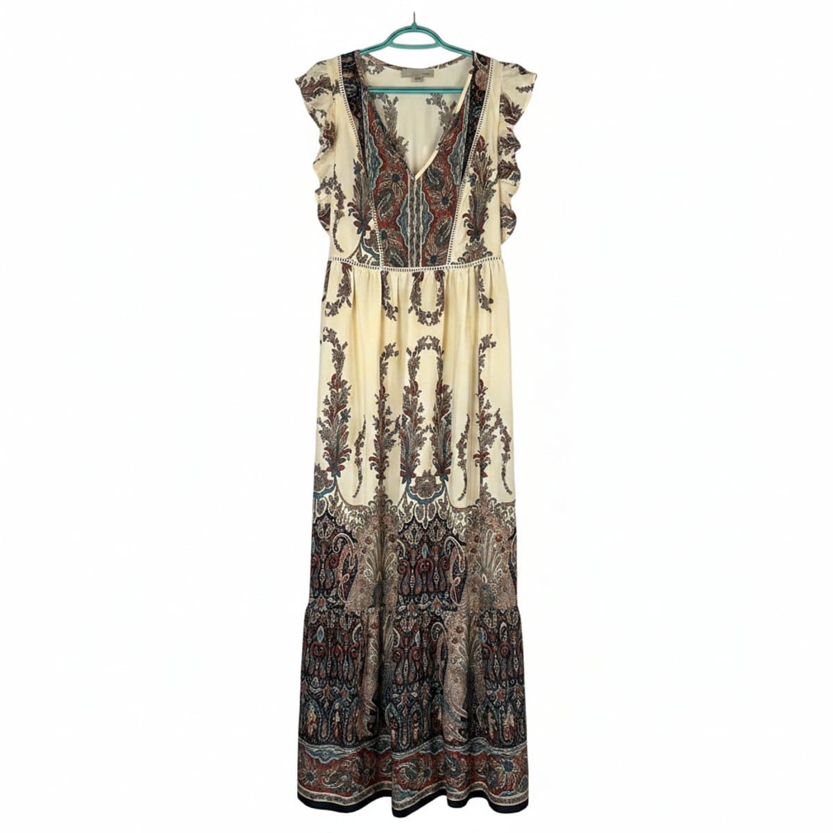 Lush Paisley Maxi Dress